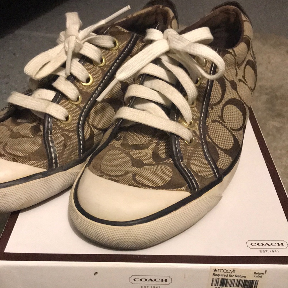 Drop Price⚠️⭐️ Coach Barrett Signature Sneakers ⭐️